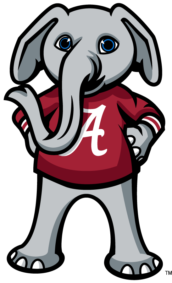 Alabama Crimson Tide 2020-Pres Mascot Logo t shirts iron on transfers